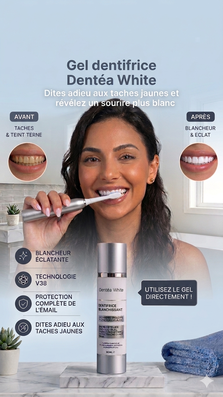 Dentifrice Blanchissant Dentéa White